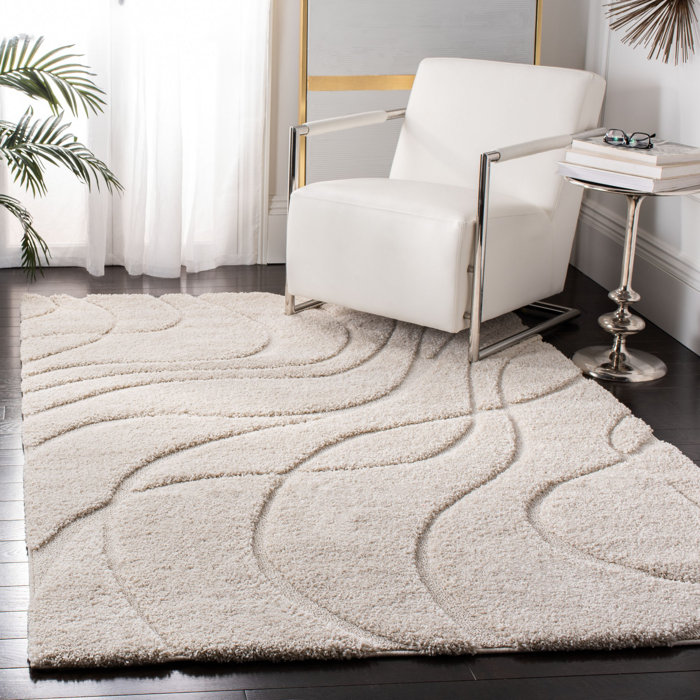 Latitude Run® Reidy Power Loom Performance Beige Rug & Reviews Wayfair